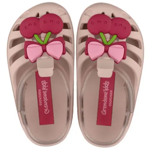 Sandalia Grendene Kids Lumy Aranha Cereja Bebe