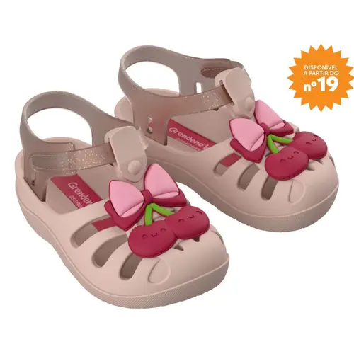 Sandalia Grendene Kids Lumy Aranha Cereja Bebe