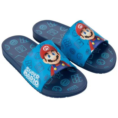 Chinelo Grendene Kids Super Mario Slide Original