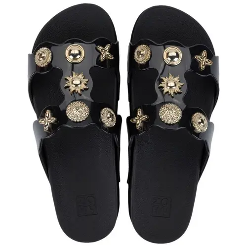 Tamanco Feminino Zaxy Charms Original