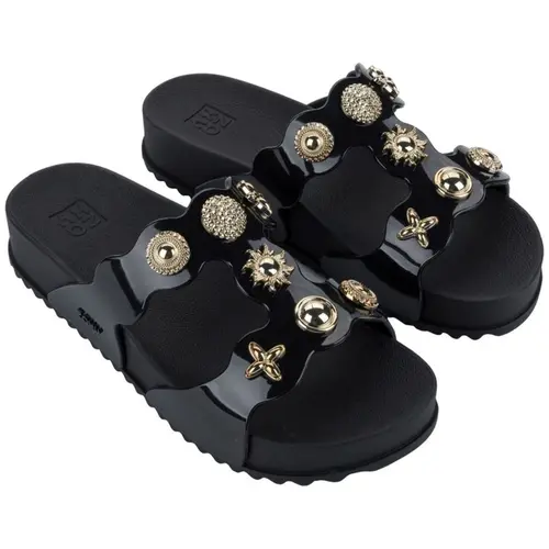 Tamanco Feminino Zaxy Charms Original