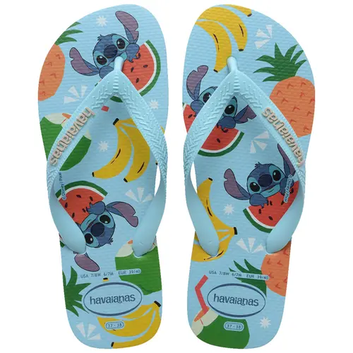 Sandália Havaianas Disney Classics Unissex Original Estampas Stitch e Mickey