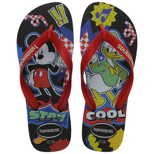 Sandália Havaianas Disney Classics Unissex Original Estampas Stitch e Mickey