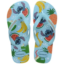 Sandália Havaianas Disney Classics Unissex Original Estampas Stitch e Mickey