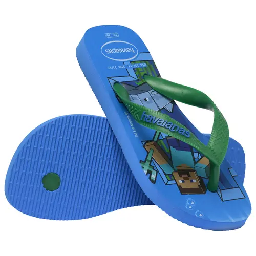 Chinelo Havaianas Kids Minecraft Original