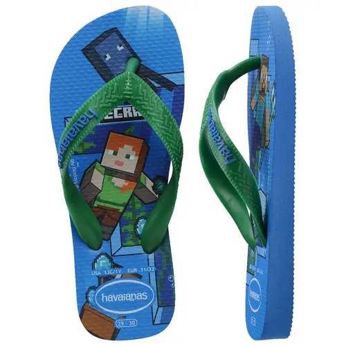 Chinelo Havaianas Kids Minecraft Original