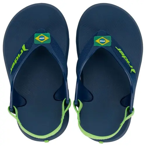 Chinelo Rider R1 Brasil Baby Dedo Bebê com Elástico