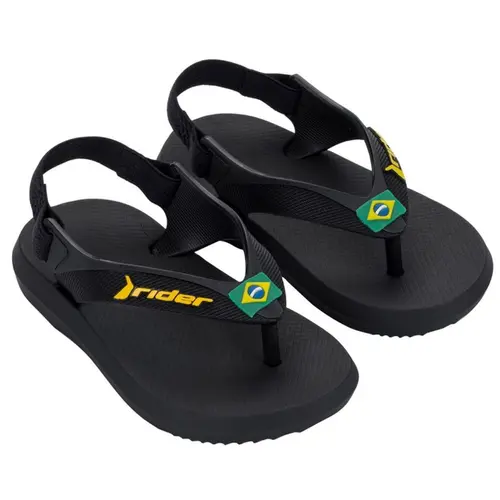Chinelo Rider R1 Brasil Baby Dedo Bebê com Elástico