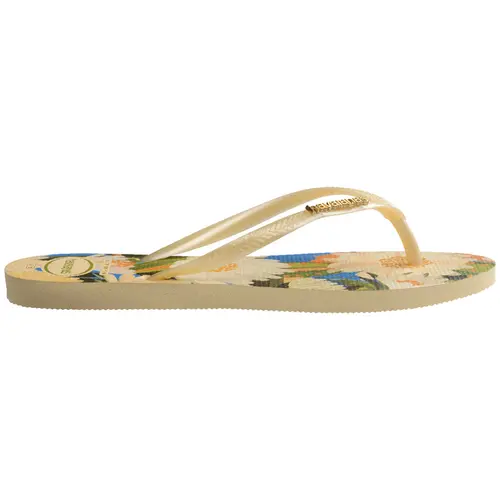 Chinelo Feminino Havaianas Slim Tropical Flores Original