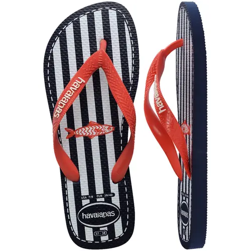 Chinelo Havaianas Top Nautical Breeze Sardinha Original