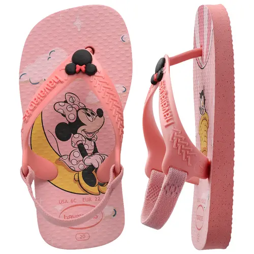 Sandália Havaianas New Baby Disney Classics Bebê Confortável