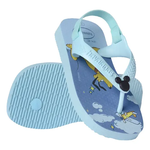 Sandália Havaianas New Baby Disney Classics Bebê Confortável