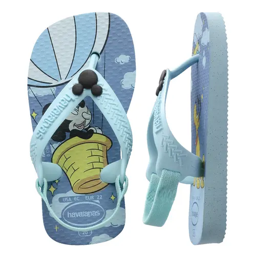 Sandália Havaianas New Baby Disney Classics Bebê Confortável