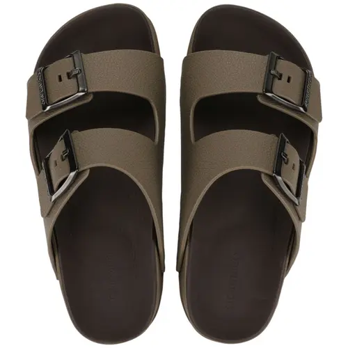 Sandália Slide Cartago Milão Plus Adulto Masculino Casual Confortável