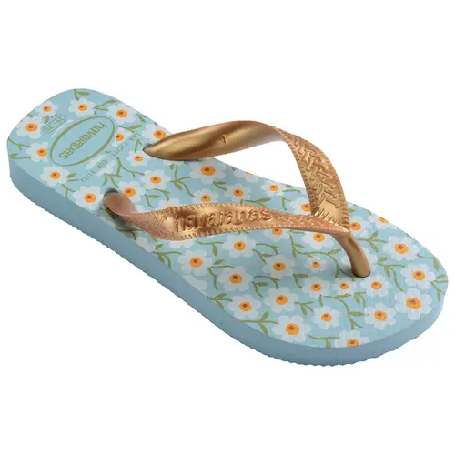 Chinelo Havaianas Kids Flores Infantil Confortável