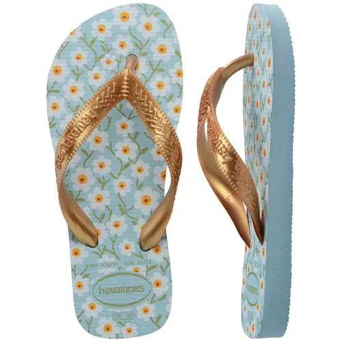 Chinelo Havaianas Kids Flores Infantil Confortável