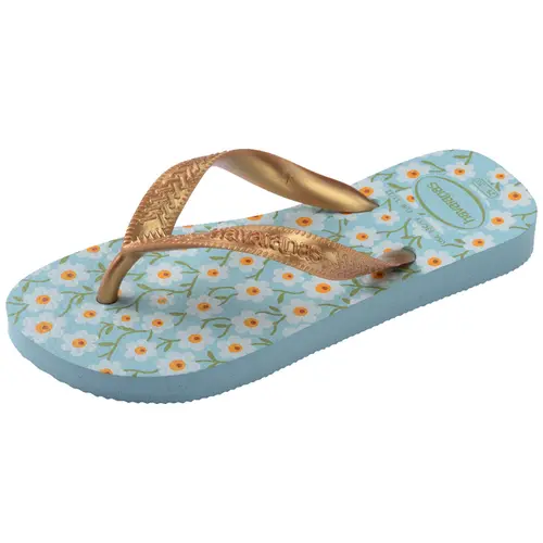 Chinelo Havaianas Kids Flores Infantil Confortável