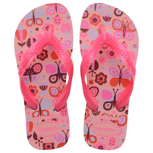 Chinelo Havaianas Kids Flores Infantil Confortável