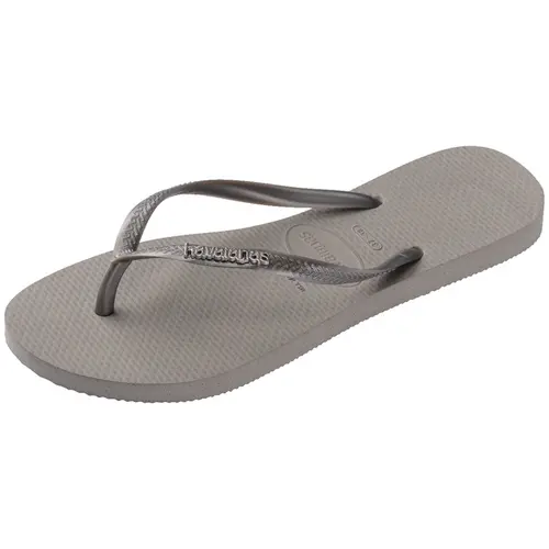 Chinelo Havaianas Slim Logo Metallic Feminino Confortável e Estiloso