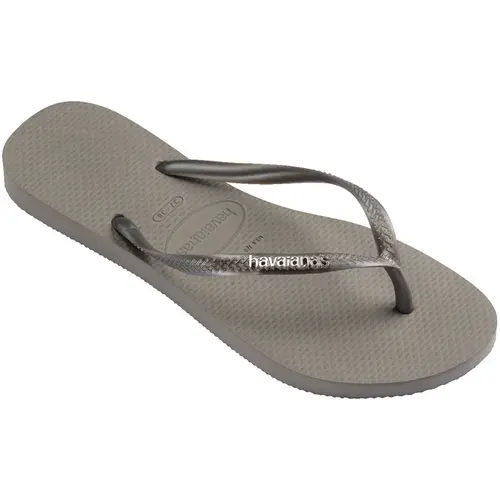 Chinelo Havaianas Slim Logo Metallic Feminino Confortável e Estiloso