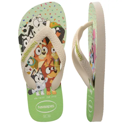 Chinelo Havaianas Kids Bluey Infantil Original