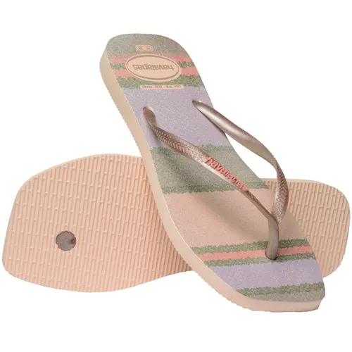 SANDALIA HAVAIANAS SLIM SQUARE PALETTE GLOW 26.27