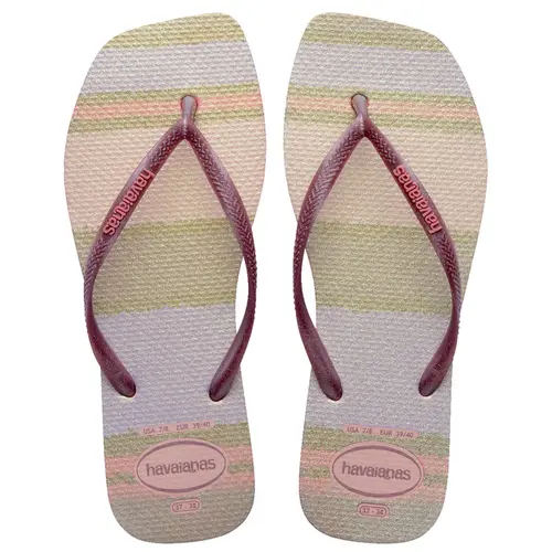 SANDALIA HAVAIANAS SLIM SQUARE PALETTE GLOW 26.27